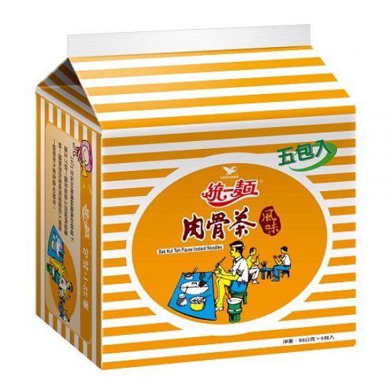 UP05 統一 肉骨茶麵 85g 五包入