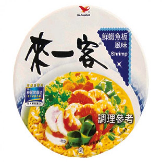 UP06 統一 來一客 鮮蝦魚板 63g