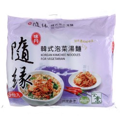 VD07 味丹 隨緣韓式泡菜湯麵 75g x5