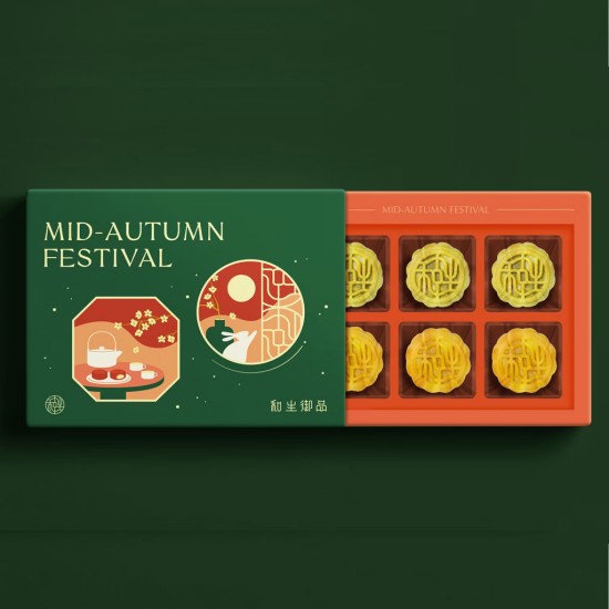 WH01 Moon Cake Dual Tea Flavor