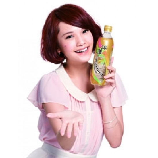 HK04 GuDao Green Bubble Ice Tea Fruit 600ml