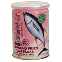 WI02 GROUNG FRIED TUNA FLOSS WITH LAVER & SESAME 200g