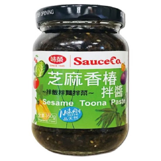 WJ18 味榮 芝麻香椿拌醬 350g