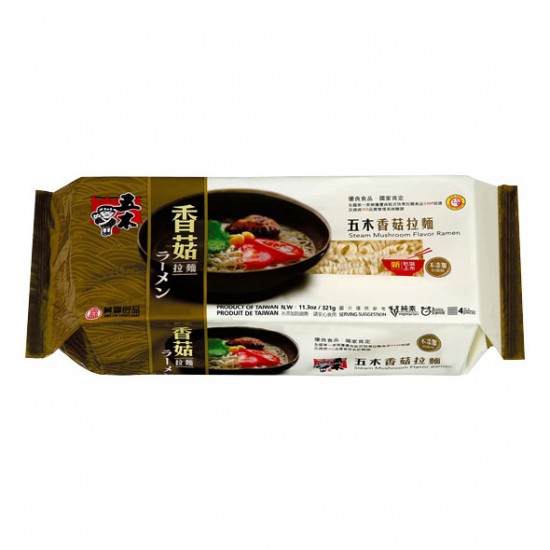 WM08 五木 拉麵系列 香菇口味 321g