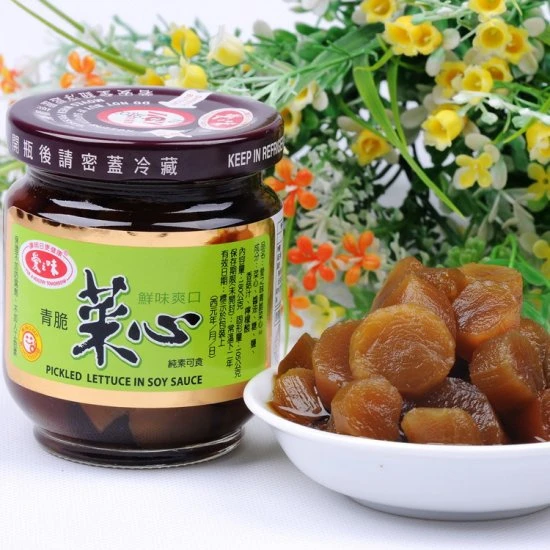 AG06 Pickled Lettuce (sliced) in Soy Sauce 180g