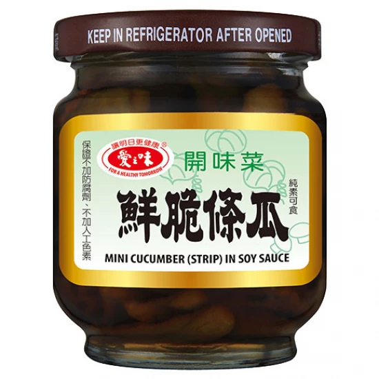AG27 愛之味 鮮脆條瓜 180g