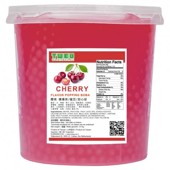 BT0325 Cherry Popping Boba 3.4kg