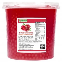 BT0337 Pomegranate Popping Boba 3.4kg