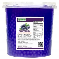 BT0341 Blue Berry Popping Boba 3.4kg