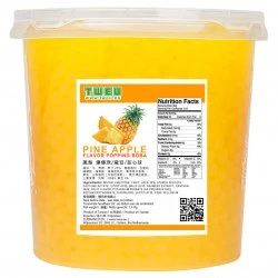BT0345 PineApple Popping Boba 3.4kg