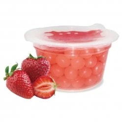 BT0377 Strawberry Popping Boba 200g