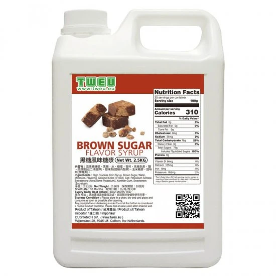 BT0686 Brownsugar Flavor Syrup 2.5kg