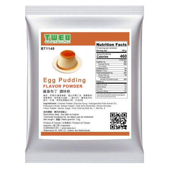 BT1149	Pudding Powder Egg Flavor 1Kg