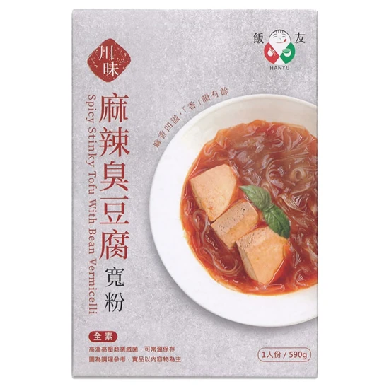 FY09 飯友 麻辣臭豆腐寬粉 590g