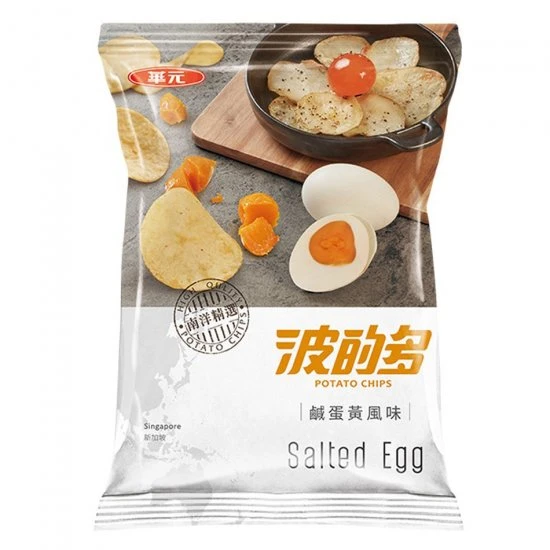 HY34 華元 波的多 洋芋片 鹹蛋黃 34g 