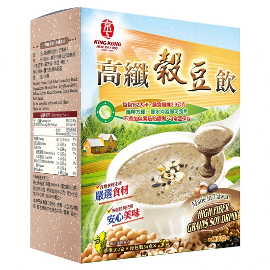 KK26 京工 高纖穀豆飲 34g 3入