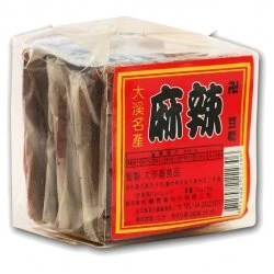 TJ12 Dry bean curds Spicy 175g (Expired)