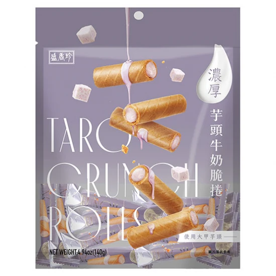 TK08 Taro Crunch Rolls 140g