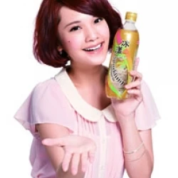 HK04 GuDao Green Bubble Ice Tea Fruit 600ml