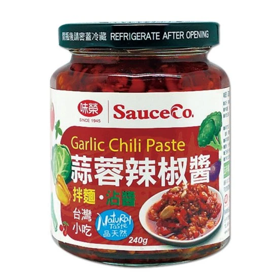 WJ07 味榮 蒜蓉辣椒醬 240g